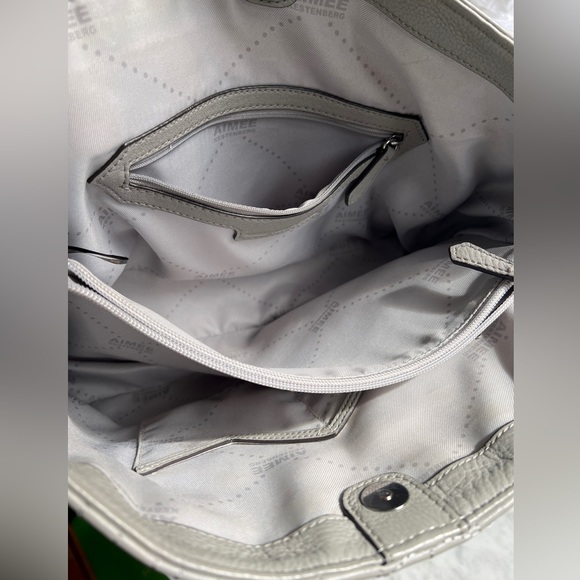 🩶AIMEE KESTENBERG - Dani Bag gray quilted leather. - Picture 10 of 12